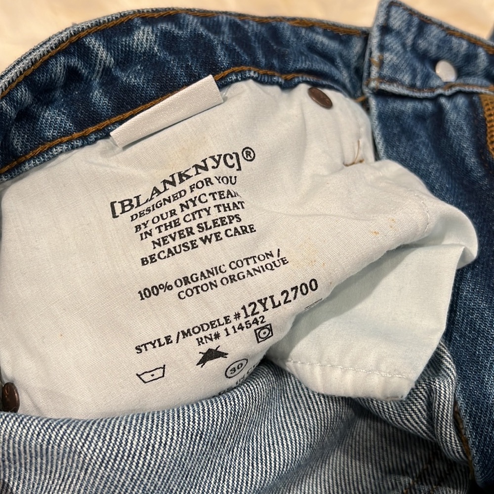 Blank nyc BAXTER IN WILDFLOWER JEAN straight leg - Picture 13 of 14